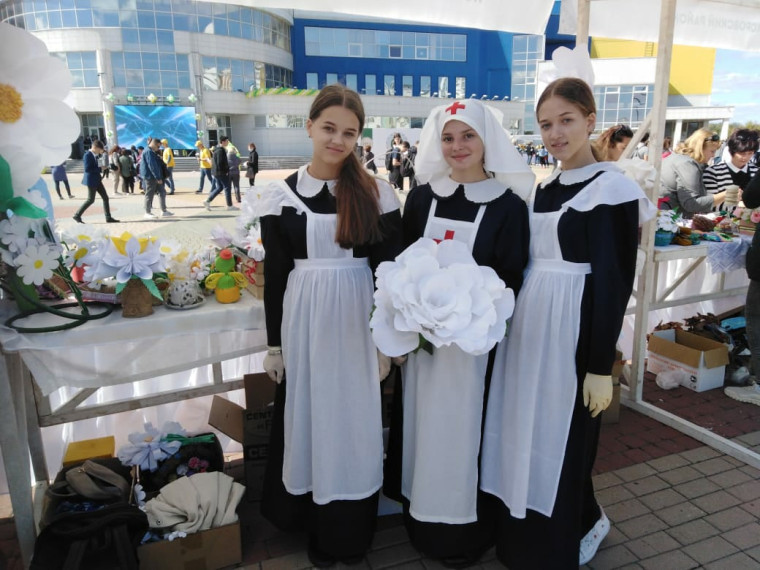 Благотворительная акция "Белый цветок".
